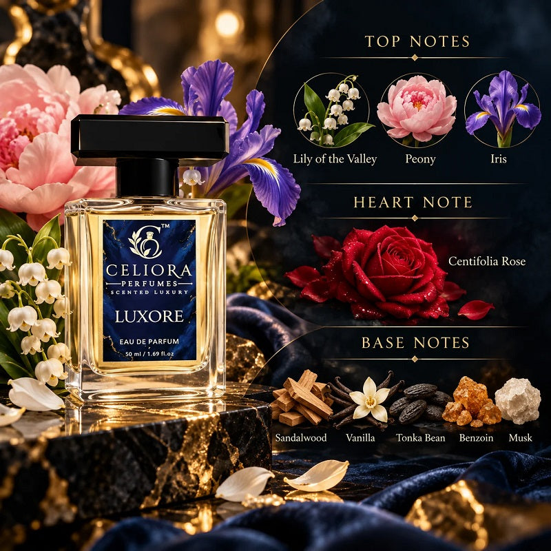 CELIORA PERFUMES Belle Vie & Luxore Perfume Gift Set | Long Lasting Eau de Parfum for Men & Women_Combo of 2 | 50 ml Each