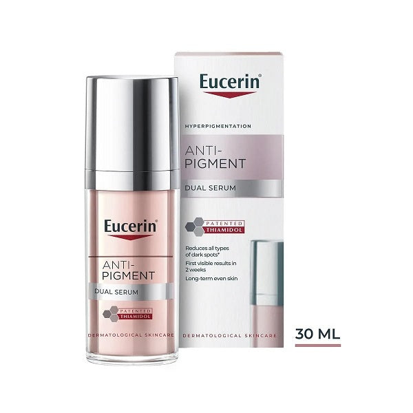 Eucerin Anti-Pigment Dual Serum With Thiamidol & Hyaluronic Acid , Reduces Dark Spots & Rejuvenates (30ml)
