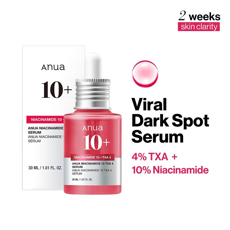 Anua Niacinamide 10 Txa 4 Serum, Brightening Korean Serum For Dark Spots & Hyperpigmentation (30ml)