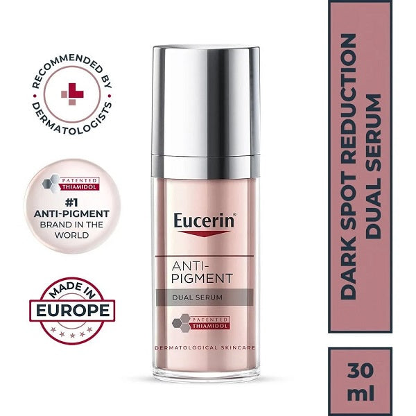 Eucerin Anti-Pigment Dual Serum With Thiamidol & Hyaluronic Acid , Reduces Dark Spots & Rejuvenates (30ml)