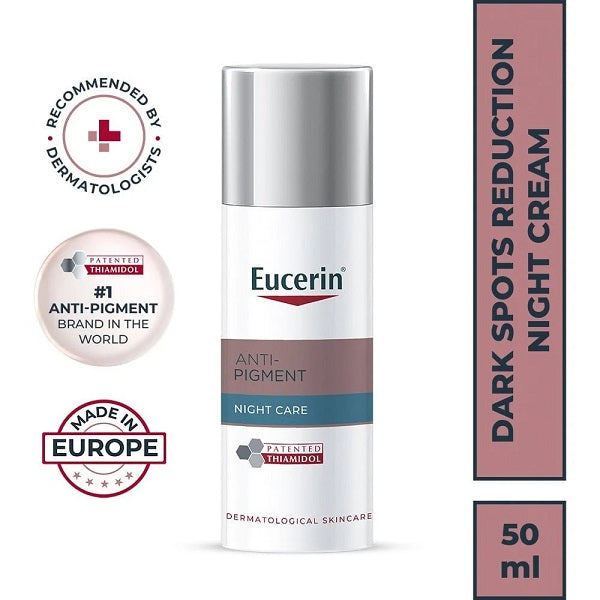 Eucerin Anti-Pigment Night Cream With Thiamidol Reduces Dark Spots & Night Regeneration