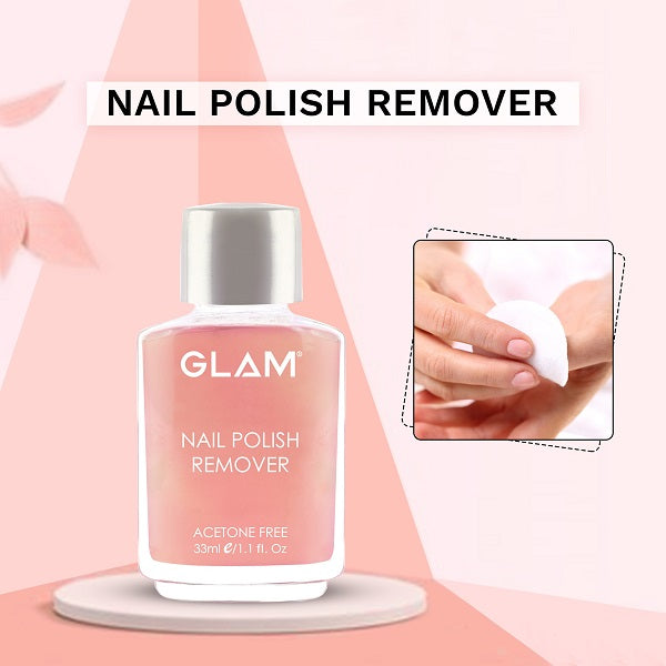 GLAM Nail Polish remover 33 ML