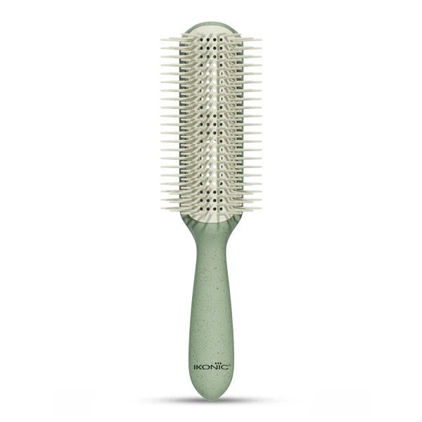 Ikonic Me Curly Brush IKM-3019 with Ion-Infused Flexible Nylon Bristles