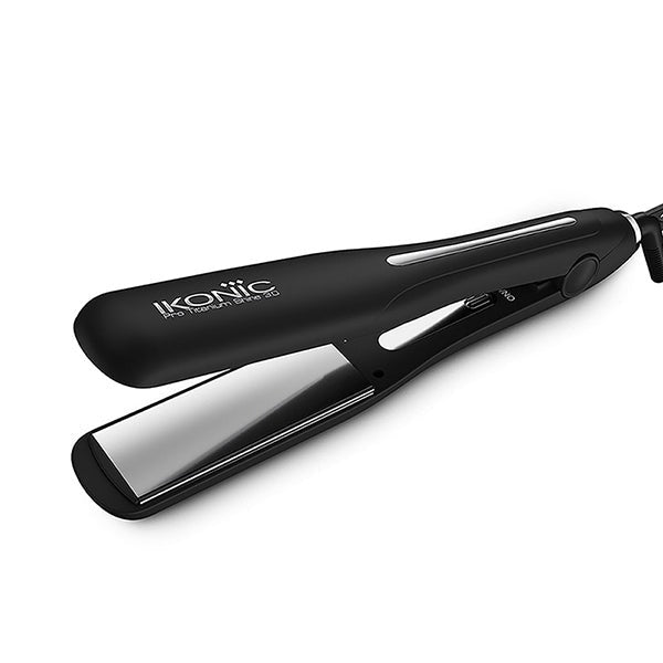 Ikonic Professional Pro Titanium Shine 3.0 Hair Straightener with 1.5-Inch Floating Titanium Plates & Digital Temperature Control