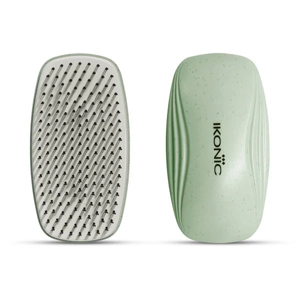 Ikonic Me Travel Brush IKM-2122 with Soft Flexible Nylon Bristles