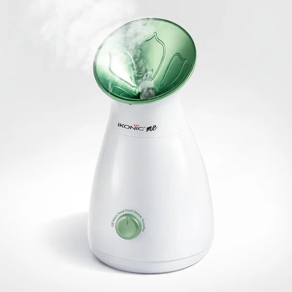 Ikonic Me Ikonic Me 3-in-1 Facial Steamer with Nano Ionic Technology, Towel Warmer & Humidifier – White