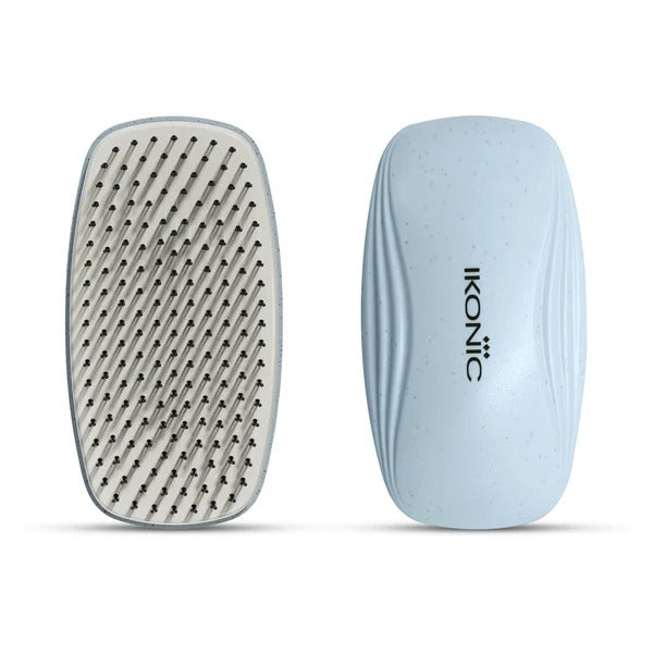 Ikonic Me Travel Brush IKM-2122 with Soft Flexible Nylon Bristles