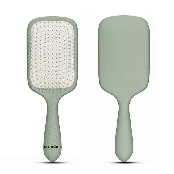 Ikonic Me Paddle Brush IKM-3016 with Ion-Infused Bristles & Cushioned Base
