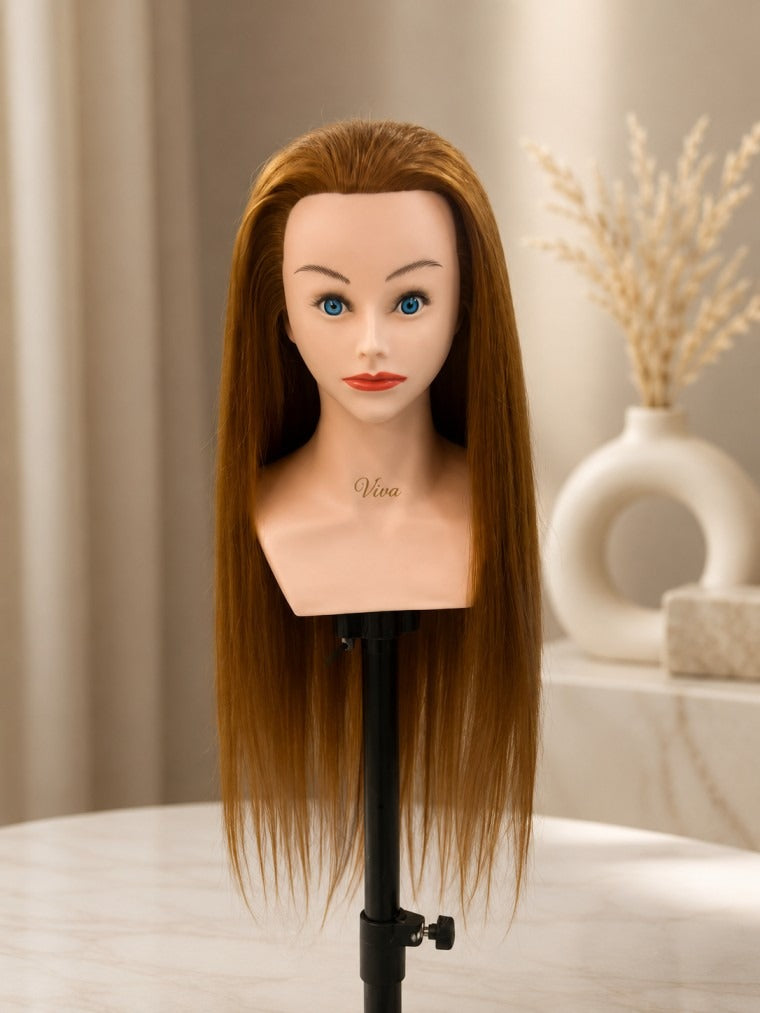 Shills Professional Hair Styling Mannequin Head with Shoulder – Salon Training Doll
