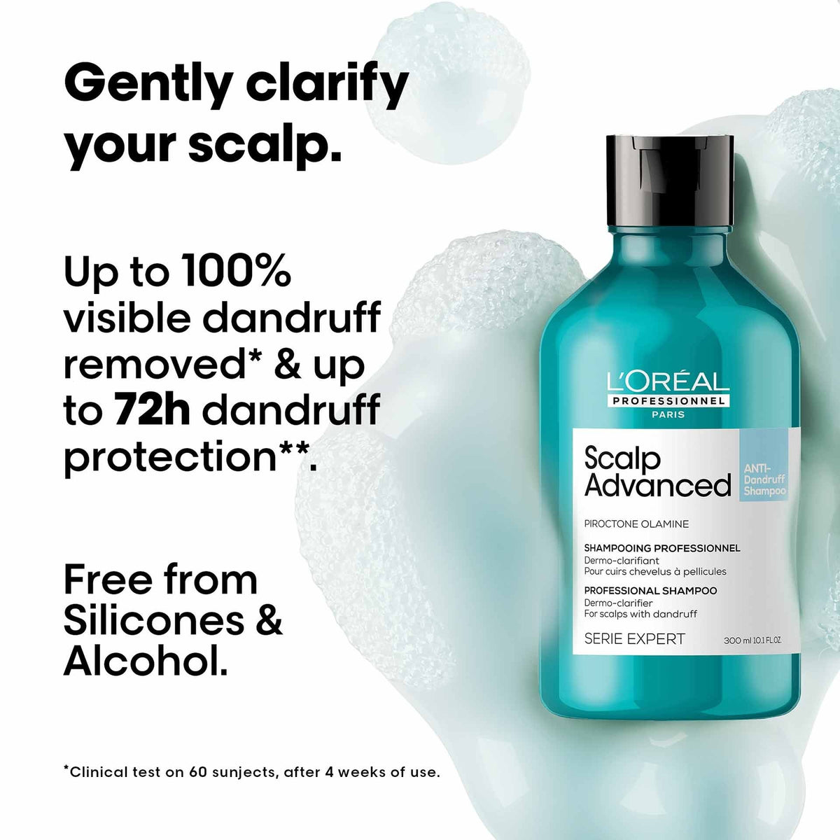 [Scalp Advanced] Anti-dandruff dermo-clarifier shampoo