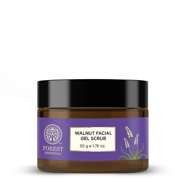 Forest Essentials Revitalising Kashmiri Walnut Gel Scrub – 50 g