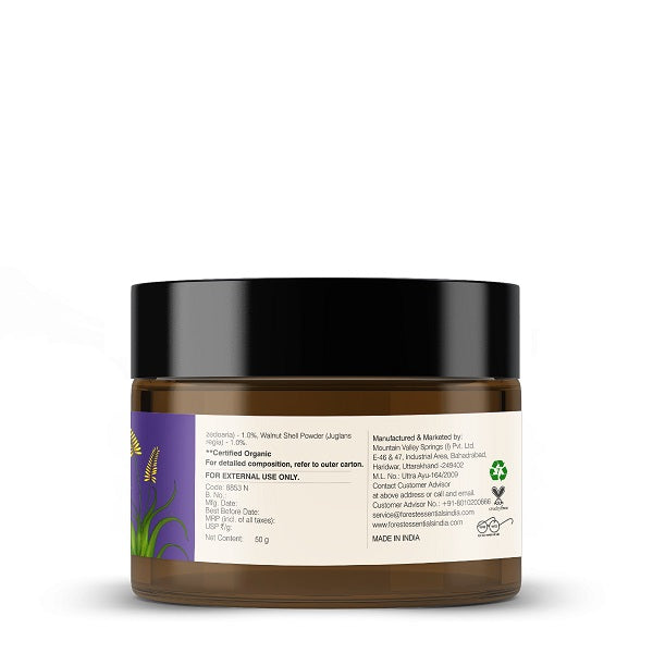 Forest Essentials Revitalising Kashmiri Walnut Gel Scrub – 50 g